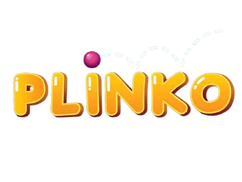 Plinko ball game logo